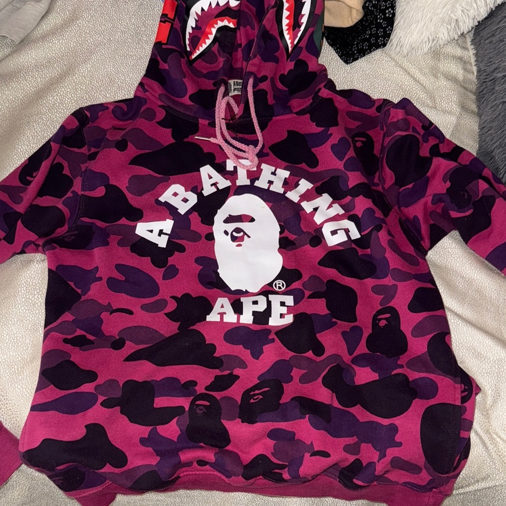 Pink Camo Women's Sweater